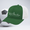 Total Domination Sports green soccer hat for fans and players