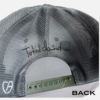 Back of Total Domination Sports hat embroidered with our signature, handwritten logo