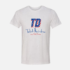 Stars and Stripes July 4th t-shirt by Total Domination.