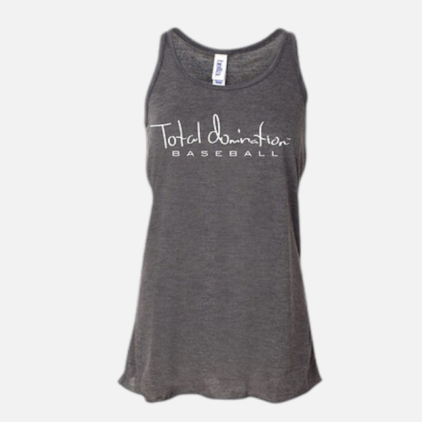 Total Domination Bell & Canvas flowy tank top for baseball