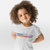 Total Domination Summer Series youth white t-shirt with exclusive design